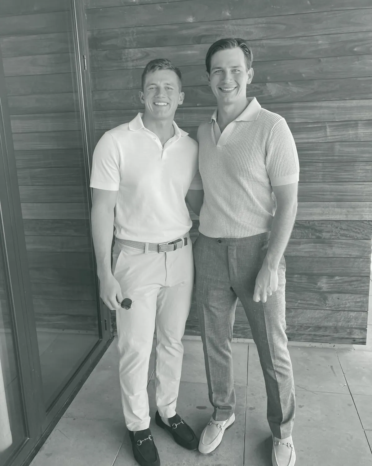 Paul Slaats and his brother